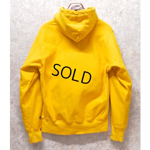 画像4: 【チャンピオン】【Champion】【イエロー】【無地】【リバースウィーブパーカー】【サイズM】 