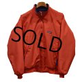 90's USA製【パタゴニア】patagonia ナイロン【シェルドシンチラジャケット 】【赤】【裏フリースブルゾン】【サイズL】 