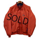 90's USA製【パタゴニア】patagonia ナイロン【シェルドシンチラジャケット 】【赤】【裏フリースブルゾン】【サイズL】 