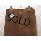80's【USA製】【ビンテージ】LEVI'S【リーバイス】【519】【ブラウン】【コーデュロイパンツ】【30×34】 