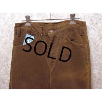 80's【USA製】【ビンテージ】LEVI'S【リーバイス】【519】【ブラウン】【コーデュロイパンツ】【30×34】 
