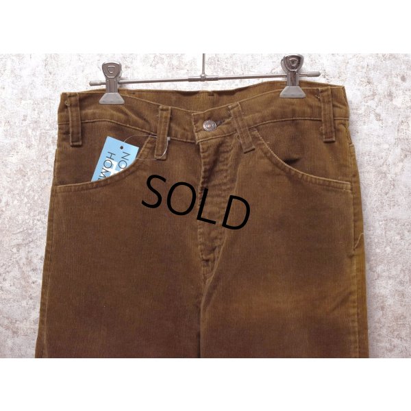 画像1: 80's【USA製】【ビンテージ】LEVI'S【リーバイス】【519】【ブラウン】【コーデュロイパンツ】【30×34】 