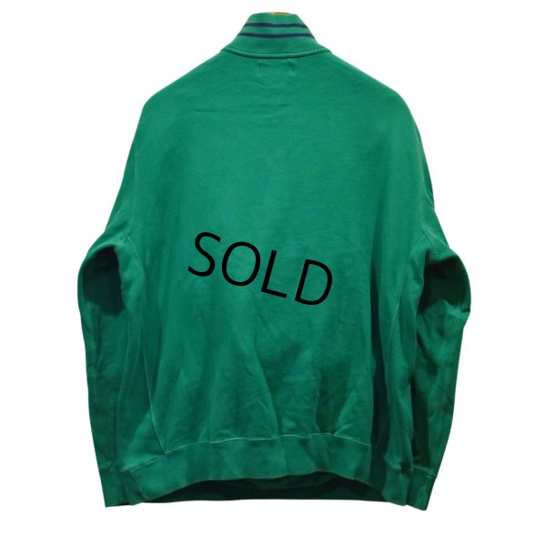 画像3: 【ラルフローレン】POLO RALPH LAUREN【緑×紺ライン】【ハーフジップ】【スウェット】【サイズXL】 
