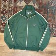 画像1: ポルトガル製 ビンテージ 【フレッドペリー】Fred Perry【緑ｘ白ライン】ジャージ【トラックジャケット】【トラックジャージ】【サイズＳ】<br> (1)
