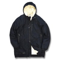 【ビンテージ】【アディダス】adidas【黒】【中綿入り】ロングパーカー【サイズXL】 