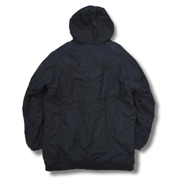 画像2: 【ビンテージ】【アディダス】adidas【黒】【中綿入り】ロングパーカー【サイズXL】 