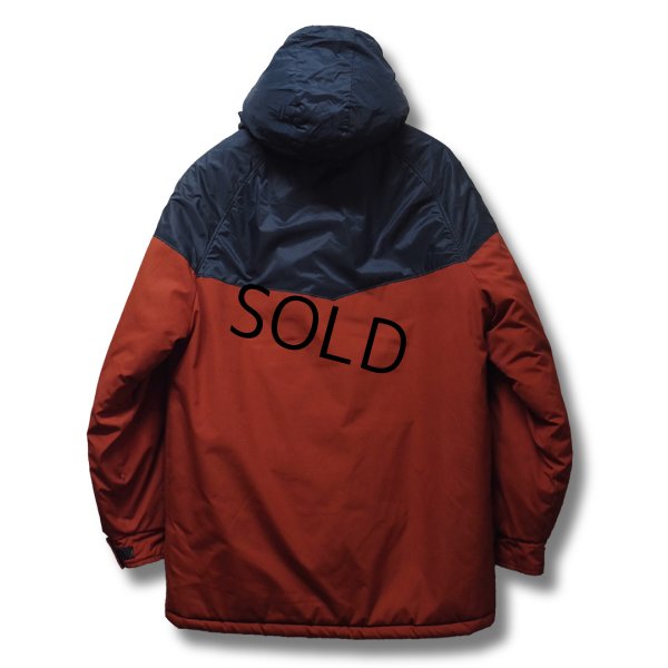 画像3: 70's【ビンテージ】【ＬＬビーン】筆記体タグ【L.L.bean】【エンジ×紺】【中綿入りマウンテンパーカー】【中綿入りジャケット】【サイズM】 