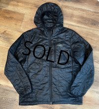 L.L.Bean【ＬＬビーン】【黒】【プリマロフト】【パッカウェイフードジャケット】 【ナイロンジャケット】【サイズM】 