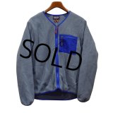 新品未使用【パタゴニア】patagonia【青系】【シンチラカーディガン】【フリースカーディガン】フリース【サイズM】 