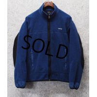 90's 【パタゴニア】 patagonia【パーシャルエクリプス】【PEF】【フリースジャケット】【紺×黒】【サイズＬ】 