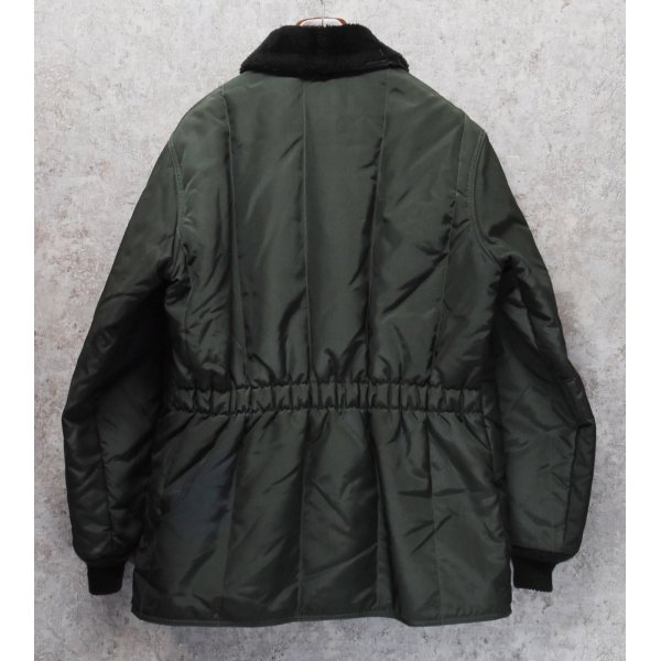 画像3: USA製【ビンテージ】【Refrigi Wear】【リフリッジウエア】【深緑】【襟ボア】ジャケット 
