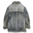 画像3: 【ビンテージ】【Macy's】【メーシーズ】【LEATHER WORKS】グレー【ムートンコート】ムートンジャケット【US42】<br> (3)