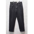 画像1: 90's~【USA製】 ビンテージ【Eddie Bauer】【エディーバウアー】【ブラック】【デニムパンツ】【36ｘ32】<br> (1)