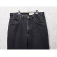 画像3: 90's~【USA製】 ビンテージ【Eddie Bauer】【エディーバウアー】【ブラック】【デニムパンツ】【36ｘ32】<br> (3)