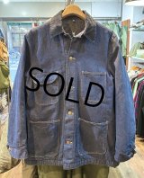 80's【ビンテージ】【Wrangler】ラングラー【BIGBEN】【ブランケットライナー付き】【デニムカバーオール】【サイズ３８】 