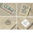 画像2: デッドストック USA製【ビンテージ】【L.L.Bean 】【ＬＬビーン】オフホワイト【シャモアクロスシャツ】【15 1/2】<br> (2)