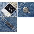 画像2: 90's【USA製】【ビンテージ】【Lee】【Lee RIVETED】リー【襟コーデュロイ】【デニムカバーオール】サイズL<br> (2)