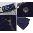 画像2: 【ラルフローレン】POLO RALPH LAUREN【紺】HAMOND PANTS【２タック】【コーデュロイパンツ】【34×30】<br> (2)