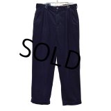 【ラルフローレン】POLO RALPH LAUREN【紺】HAMOND PANTS【２タック】【コーデュロイパンツ】【34×30】 