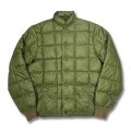 60's【ビンテージ】【Eddie Bauer】【エディーバウアー】バウアーダウン【モスグリーン】キルティングダウン【ダウンジャケット】 