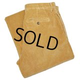 ビンテージ【Eddie Bauer】【エディーバウアー】【ライトブラウン】【コーデュロイパンツ】【34ｘ34】 