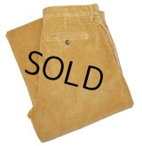 ビンテージ【Eddie Bauer】【エディーバウアー】【ライトブラウン】【コーデュロイパンツ】【34ｘ34】 
