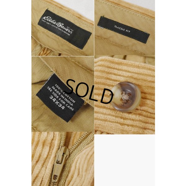 画像2: ビンテージ【Eddie Bauer】【エディーバウアー】【ライトブラウン】【コーデュロイパンツ】【34ｘ34】 