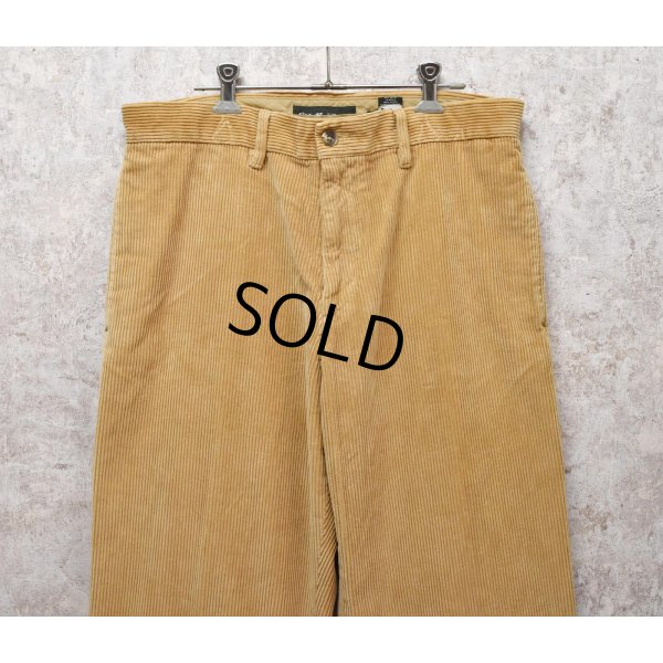 画像4: ビンテージ【Eddie Bauer】【エディーバウアー】【ライトブラウン】【コーデュロイパンツ】【34ｘ34】 