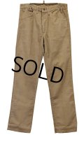 程度良好【USA製】【ビンテージ】LEVI'S【リーバイス】【519】【タロン42】【ライトブラウン】【コーデュロイパンツ】【32×32】 