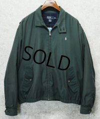 【ラルフローレン】【POLO RALPH LAUREN】【緑】【ブルゾン】スウィングトップ【サイズXL】 