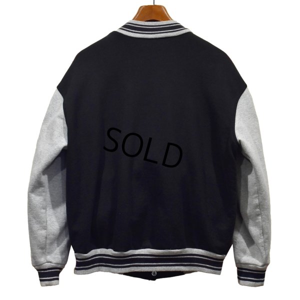 画像3: 【ビンテージ】FRUIT OF THE LOOM【フルーツオブザルーム】Ryerson Tull Chicago【黒ｘグレー】【スウェットスタジャン】【サイズＬ】 