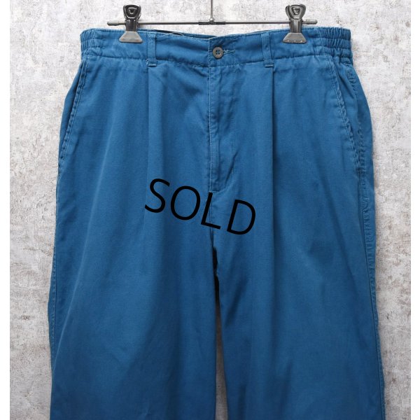 画像4: 【ビンテージ】【DOCKERS】ドッカーズ【水色】【1タック】【コットンパンツ】【32x34】