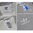 画像2: 新品未使用【adidas】【アディダス】グレー【胸ロゴ】【スウェット】【サイズＬ】<br> (2)