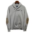 【ラルフローレン】【POLO RALPH LAUREN】【グレー】【ショールカラースウェット】【サイズＭ】 