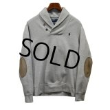 【ラルフローレン】【POLO RALPH LAUREN】【グレー】【ショールカラースウェット】【サイズＭ】 