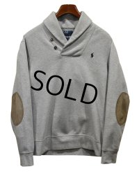 【ラルフローレン】【POLO RALPH LAUREN】【グレー】【ショールカラースウェット】【サイズＭ】 