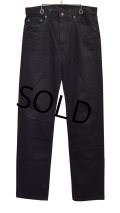 【USA製】ビンテージ【LEVI'S】【リーバイス505】５０５【デニムパンツ】【ブラックデニム】黒【34ｘ34】 