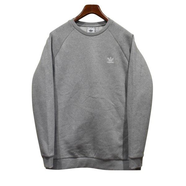画像1: 新品未使用【adidas】【アディダス】グレー【胸ロゴ】【スウェット】【サイズＬ】 