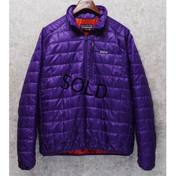画像1: 【パタゴニア】patagonia【プリマロフト】紫【ナノパフプルオーバージャケット】Nano Puff Pullover 【サイズL】 