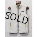 【パタゴニア】【patagonia】レトロＸベスト【レトロパイルベスト】【アイボリー】【フリースベスト】【サイズXS】 