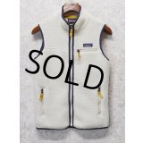 【パタゴニア】【patagonia】レトロＸベスト【レトロパイルベスト】【アイボリー】【フリースベスト】【サイズXS】 