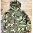 画像1: デッドストック 90s 【ビンテージ】【米軍実物】【U.S.ARMY】【ECWCS】エクワックス 【ウッドランド】【ゴアテックスパーカー】【L-SHORT】<br> (1)