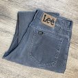画像1: ビンテージ【USA製】【Lee】リー【チャコールグレー】ストレート【コーデュロイパンツ】【32ｘ30】<br> (1)