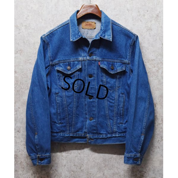 画像1: USA製【90's】【ビンテージ】【リーバイス】【LEVI'S】【70506】ブルー【Gジャン】デニムジャケット【US42】 