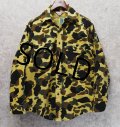 ほぼ未使用!!【USA製】【ビンテージ】 【FROSTPROOF】【フロストプルーフ】【カモフラ】シャモアクロスシャツ　サイズL 
