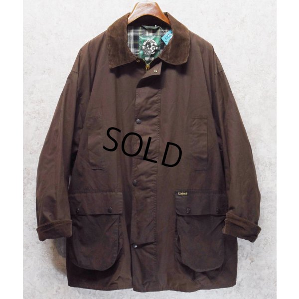 画像1: 程度良好【イングランド製】【OXFORD】【ブラウン】【オイルドジャケット】【フード付きジャケット 】【サイズXXL】