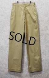 60's【ビンテージ】U.S.ARMY【米軍実物】【チノパンツ】31×33 
