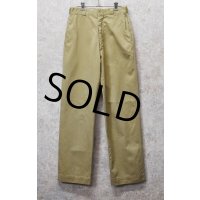 60's【ビンテージ】U.S.ARMY【米軍実物】【チノパンツ】31×33 