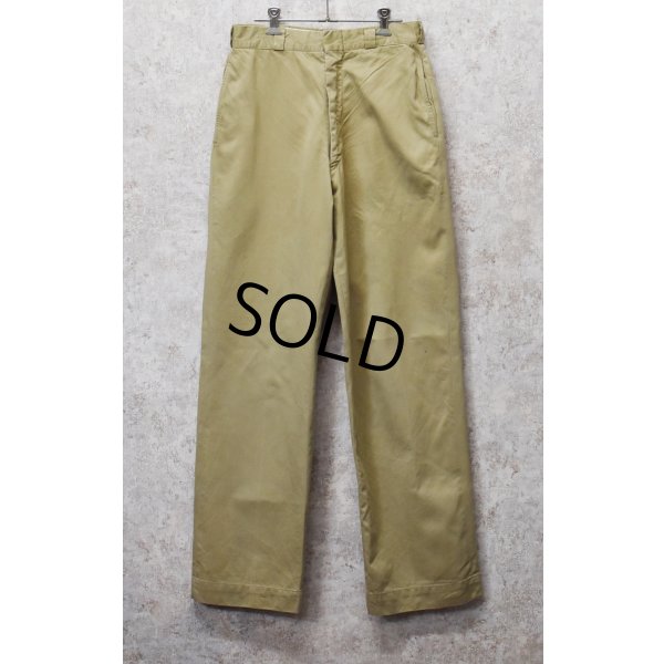 画像1: 60's【ビンテージ】U.S.ARMY【米軍実物】【チノパンツ】31×33 