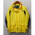 画像3: 【ビンテージ】【ラルフローレン】【POLO ralph lauren】【黄色×紺×裏地緑】【マウンテンパーカー】【サイズＬ】<br> (3)
